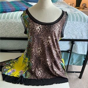 Cute and sexy long summer sleeveless tunic